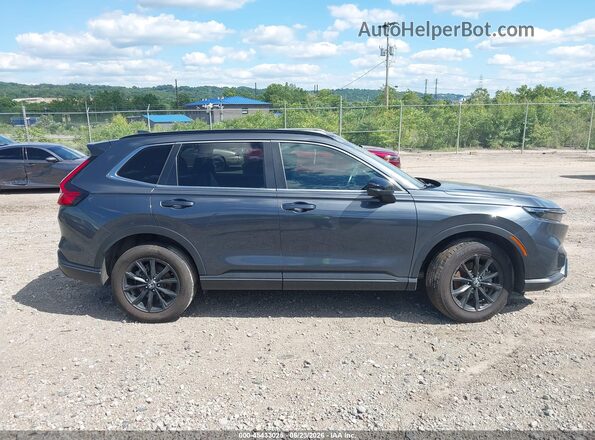 7FARS6H56RE077916 2024 HONDA CR-V Gray Вид задньої частини салону