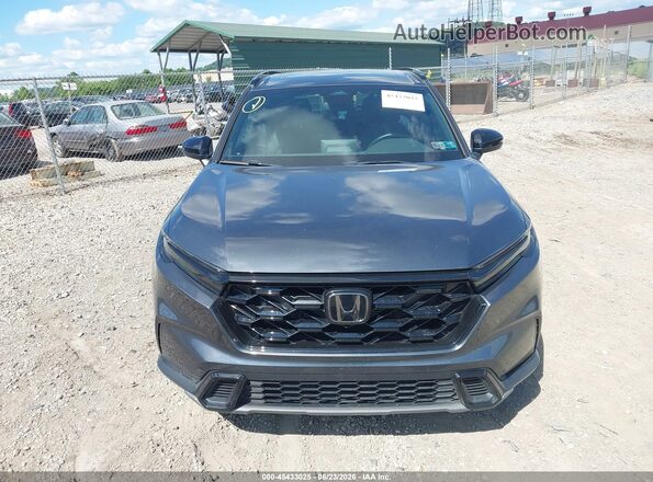 7FARS6H56RE077916 2024 HONDA CR-V Gray Вид щитка приладів