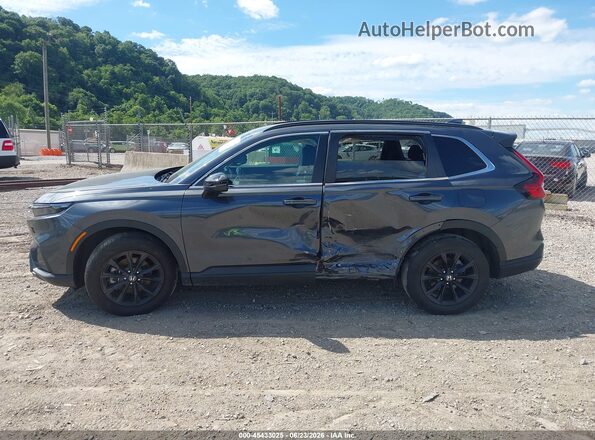 7FARS6H56RE077916 2024 HONDA CR-V Gray Панорамний вид салону 360°