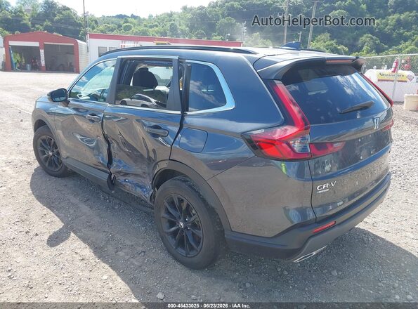 7FARS6H56RE077916 2024 HONDA CR-V Gray Задня ліва чверть