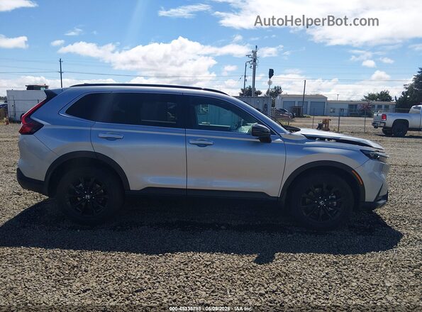 7FARS6H56SE001067 2025 HONDA CR-V Серебряный Вид задней части салона