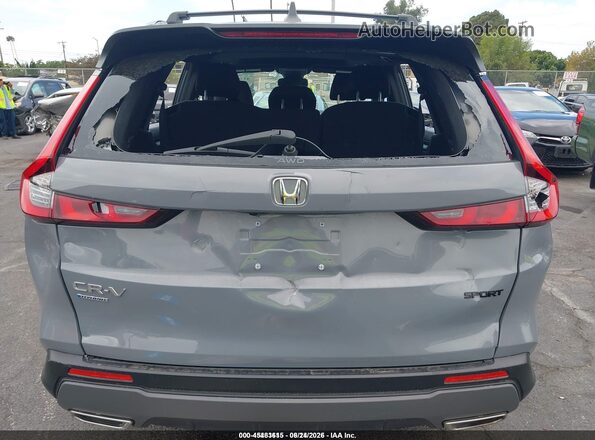 7FARS6H57RE070845 2024 HONDA CR-V Gray Widok z przodu