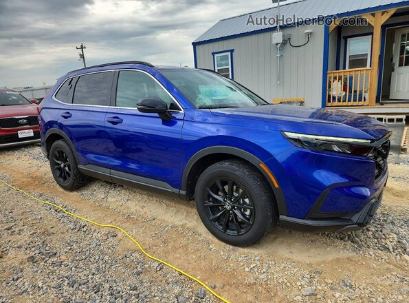 7FARS6H57SE047684 2025 HONDA CR-V Blue წინა მარჯვენა