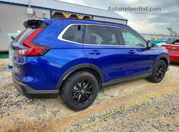7FARS6H57SE047684 2025 HONDA CR-V Blue უკანა მარჯვენა