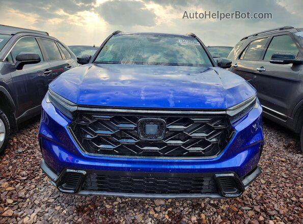 7FARS6H57SE047684 2025 HONDA CR-V Blue წინა ხედი