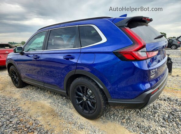 7FARS6H57SE047684 2025 HONDA CR-V Blue უკანა მარცხენა