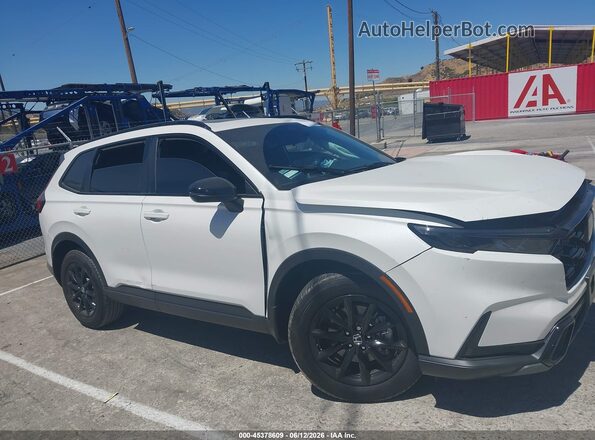 7FARS6H57TE104886 2026 HONDA CR-V White Панорамний вид салону 360°