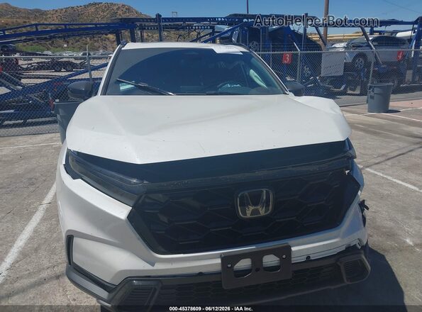7FARS6H57TE104886 2026 HONDA CR-V White Вид задньої частини салону
