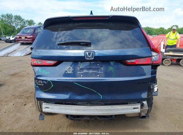 7FARS6H58SE032756 2025 HONDA CR-V Blue 