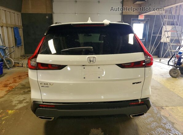 7FARS6H58SE062257 2025 HONDA CR-V White უკანა ხედი