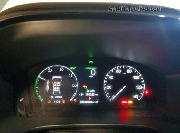 7FARS6H58SE062257 2025 HONDA CR-V White ხელსაწყოთა პანელის ხედი