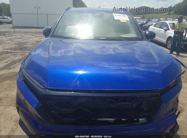 7FARS6H5XPE032930 2023 HONDA CR-V Blue ხელსაწყოთა პანელის ხედი
