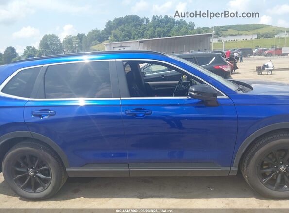 7FARS6H5XPE032930 2023 HONDA CR-V Blue უკანა სალონის ხედი