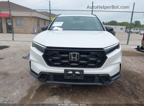 7FARS6H5XRE076669 2024 HONDA CR-V White Вид щитка приладів
