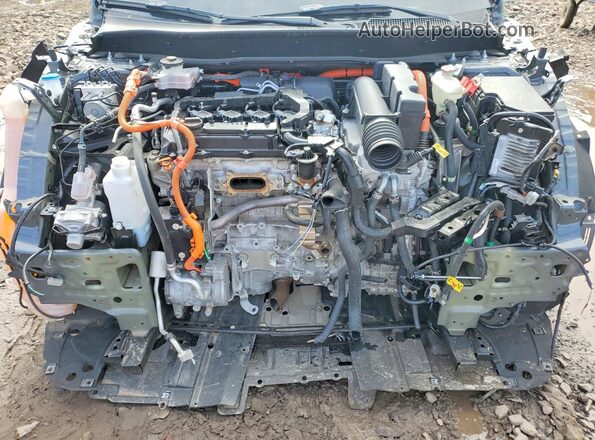 7FARS6H5XSE035934 2025 HONDA CR-V Charcoal Vista del compartimento del motor