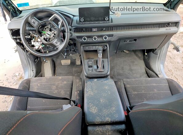7FARS6H5XSE035934 2025 HONDA CR-V Charcoal Vista del salpicadero