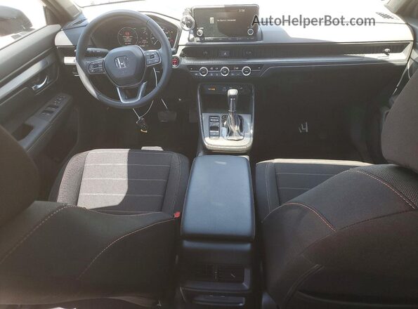 7FARS6H5XSE061207 2025 HONDA CR-V Gray Вид панелі приладів