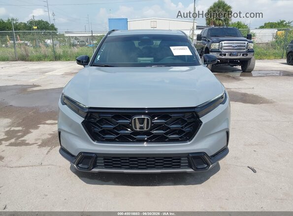 7FARS6H5XSE112169 2025 HONDA CR-V Gray Widok wnętrza z tyłu
