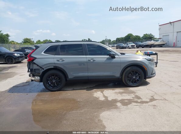 7FARS6H5XSE112169 2025 HONDA CR-V Gray Widok wnętrza 360 stopni