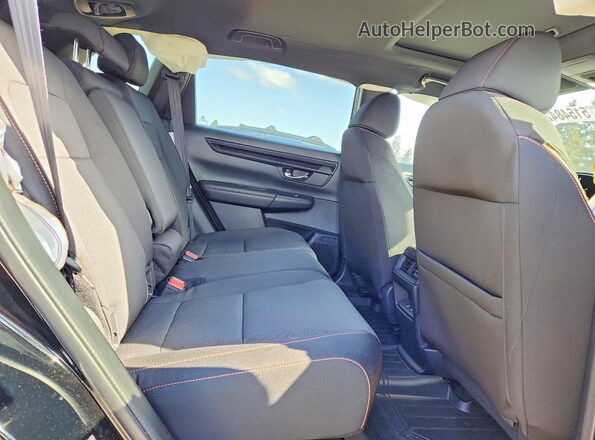 7FARS6H5XTE049799 2026 HONDA CR-V Black Rear interior view