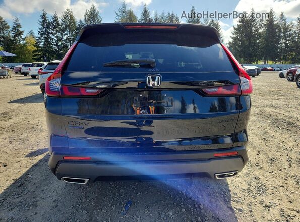 7FARS6H5XTE049799 2026 HONDA CR-V Black Rear view