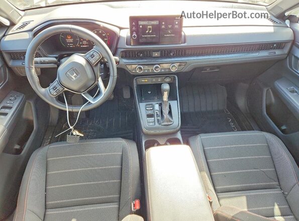 7FARS6H5XTE049799 2026 HONDA CR-V Black Dashboard view
