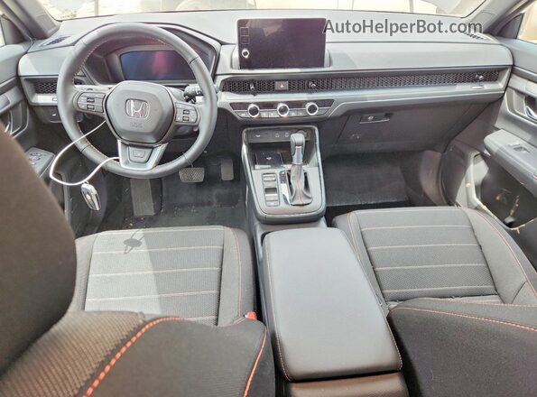 7FARS6H62TE042855 2026 HONDA CR Black Widok deski rozdzielczej
