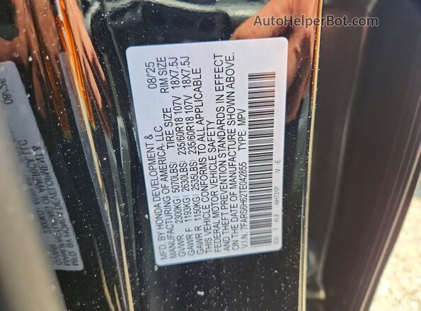 7FARS6H62TE042855 2026 HONDA CR Black Widok komory silnika