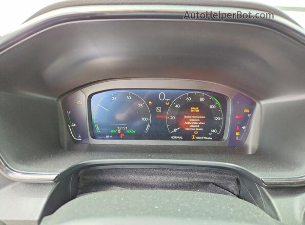7FARS6H62TE042855 2026 HONDA CR Black Widok zestawu wskaźników