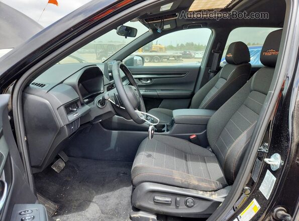 7FARS6H62TE042855 2026 HONDA CR Black Widok wnętrza z przodu