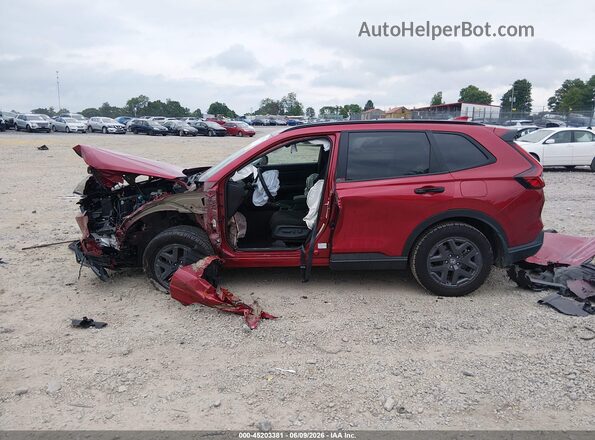 7FARS6H62TE057629 2026 HONDA CR-V Red Սալոնի 360 աստիճան տեսք
