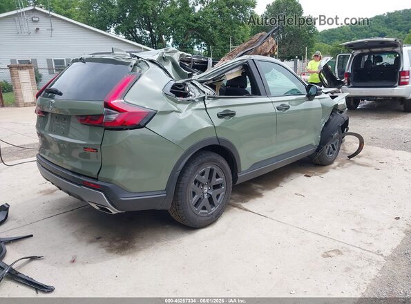 7FARS6H62TE104917 2026 HONDA CR-V Green Trasero derecho
