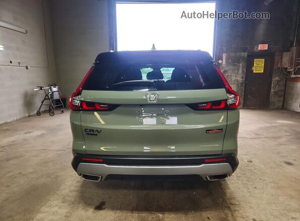 7FARS6H63TE003689 2026 HONDA CR-V Green Հետևի տեսք