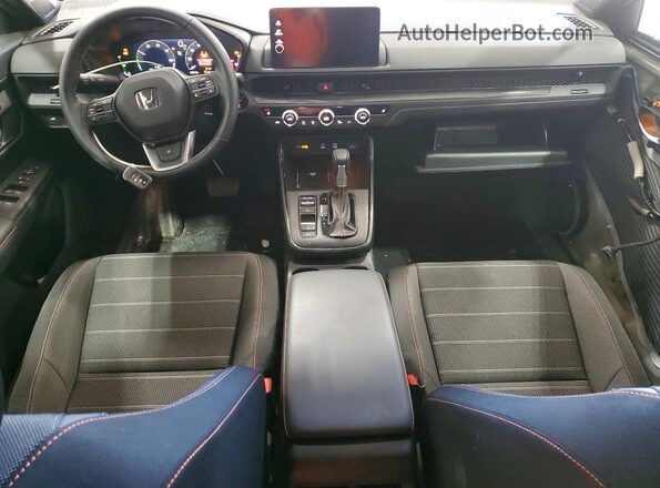 7FARS6H68TE046988 2026 HONDA CR-V Зеленый Вид панели приборов