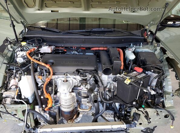 7FARS6H68TE046988 2026 HONDA CR-V Зеленый Вид подкапотного пространства