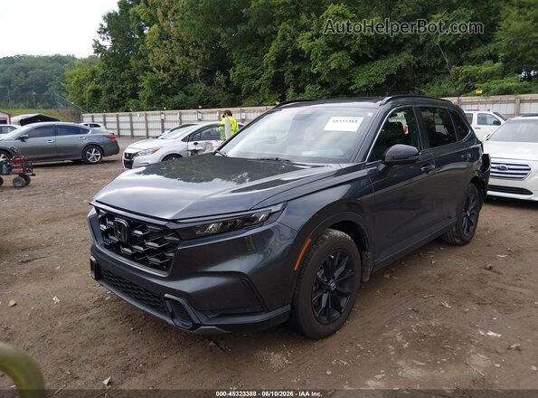 7FARS6H80RE046171 2024 HONDA CR-V Gray Передня ліва чверть