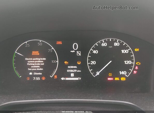 7FARS6H80RE046171 2024 HONDA CR-V Gray Вид задніх сидінь