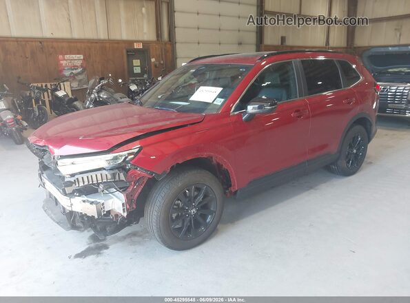 7FARS6H80RE054948 2024 HONDA CR-V Красный Передняя левая четверть