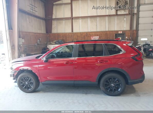 7FARS6H80RE054948 2024 HONDA CR-V Красный Панорамный вид салона 360°
