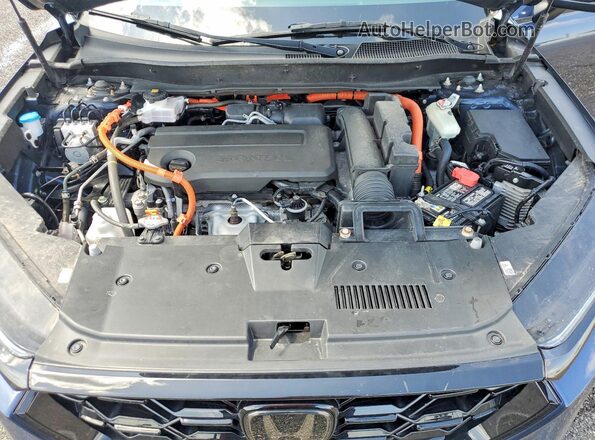 7FARS6H80SE023060 2025 HONDA CR-V Blue ძრავის განყოფილების ხედი