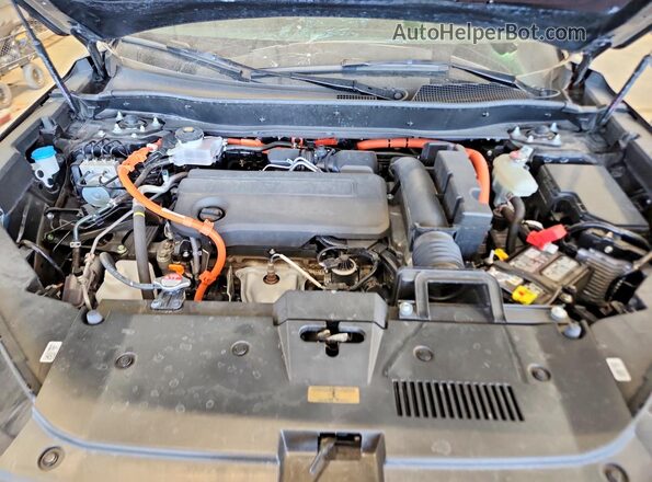 7FARS6H80SE042885 2025 HONDA CR-V Black Вид підкапотного простору