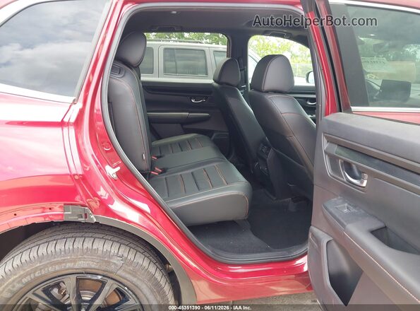 7FARS6H81RE042291 2024 HONDA CR-V Red VIN კოდის სტიკერის ხედი