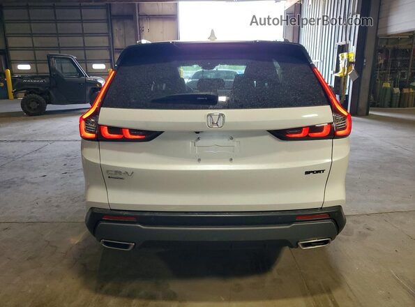 7FARS6H81RE051346 2024 HONDA CR-V White Widok z tyłu