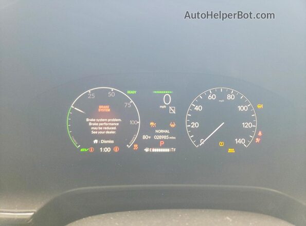 7FARS6H81RE078143 2024 HONDA CR-V Black Widok zestawu wskaźników