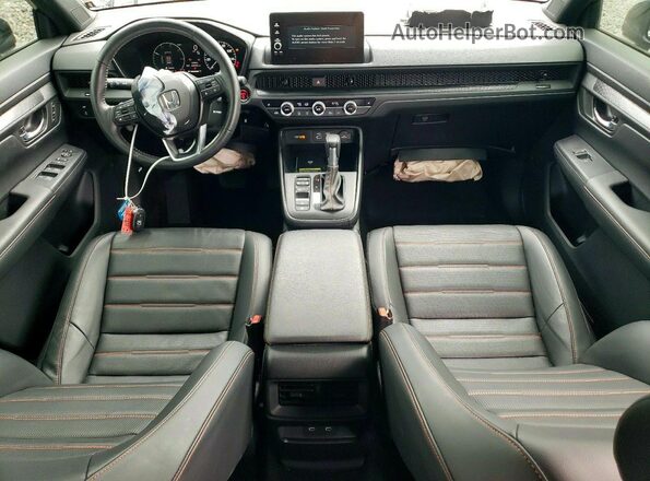 7FARS6H81RE078143 2024 HONDA CR-V Black Widok deski rozdzielczej