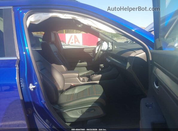 7FARS6H81SE008227 2025 HONDA CR-V Blue Vista interior delantera