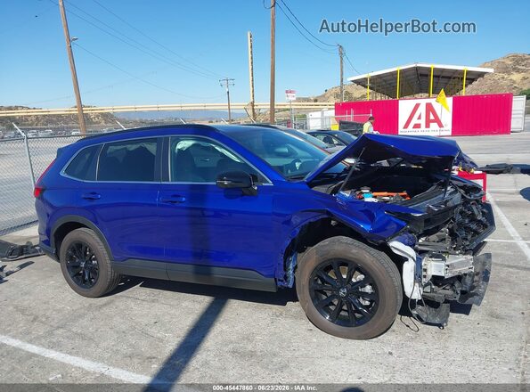 7FARS6H81SE008227 2025 HONDA CR-V Blue Vista interior de 360 grados