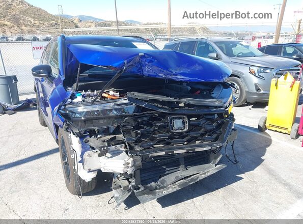 7FARS6H81SE008227 2025 HONDA CR-V Blue Vista frontal