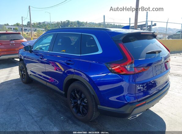 7FARS6H81SE008227 2025 HONDA CR-V Blue Trasero izquierdo