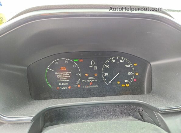 7FARS6H81SE028218 2025 HONDA CR-V Gray Widok zestawu wskaźników